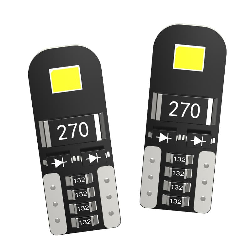 Cross-border Car License Plate Light T10 Position Light Decoding Reading Light 2835 LED Dome Light Door Light Trunk Light