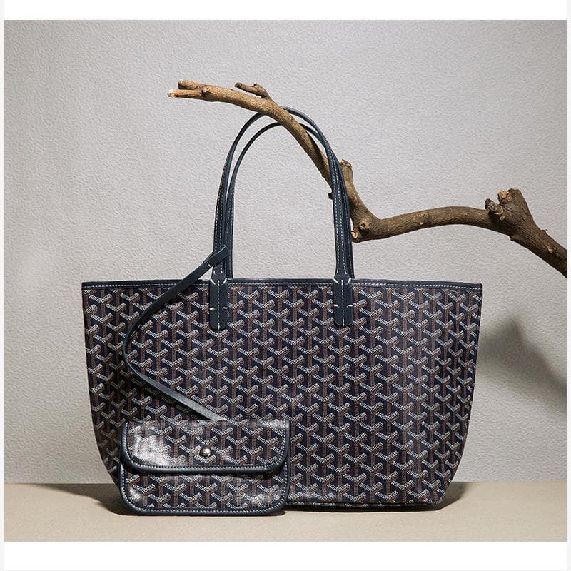Goya Tote Bag Women 2024 New Y-Print Large Capacity Shopping Bag Dog Tooth Mother-Child Bag Multiple Colors Available