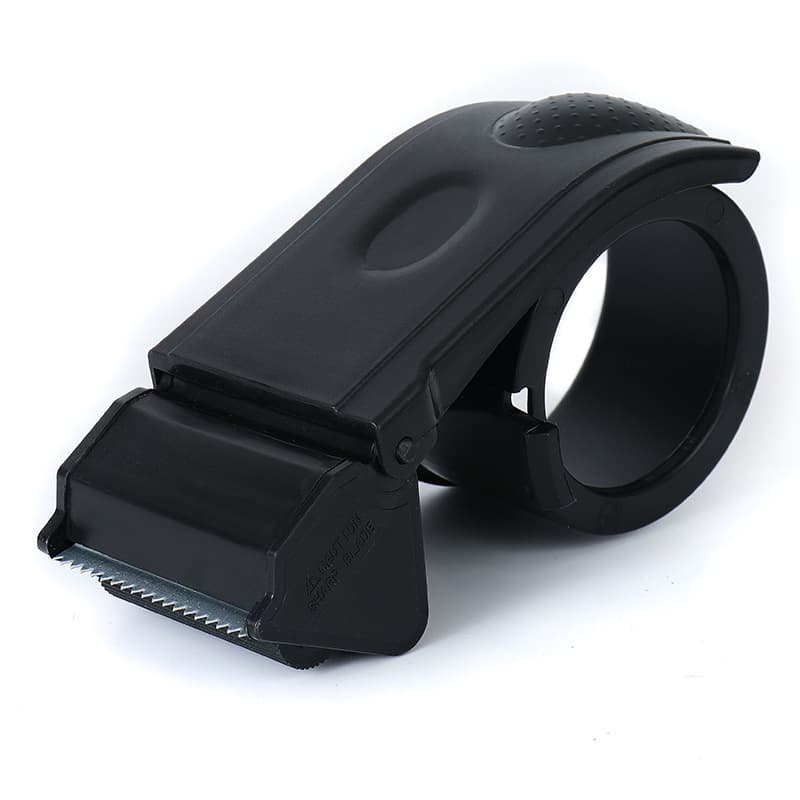 Transparent Tape Dispenser Plastic Box Sealing Cutter Handheld Tape Packaging Cutter
