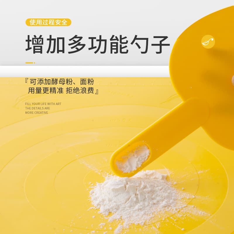 Factory Supply Multi-Function Cream Cake Cutter Scraper Baking Tool Kitchen Plastic Spoon Knife 2-in-1