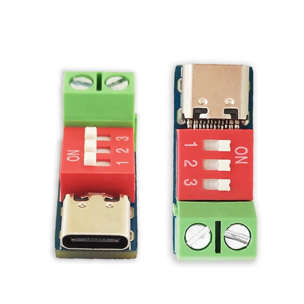 PDSink Decoy QC PD Fast Charging Test Board Adjustable Voltage 5~20V Dial