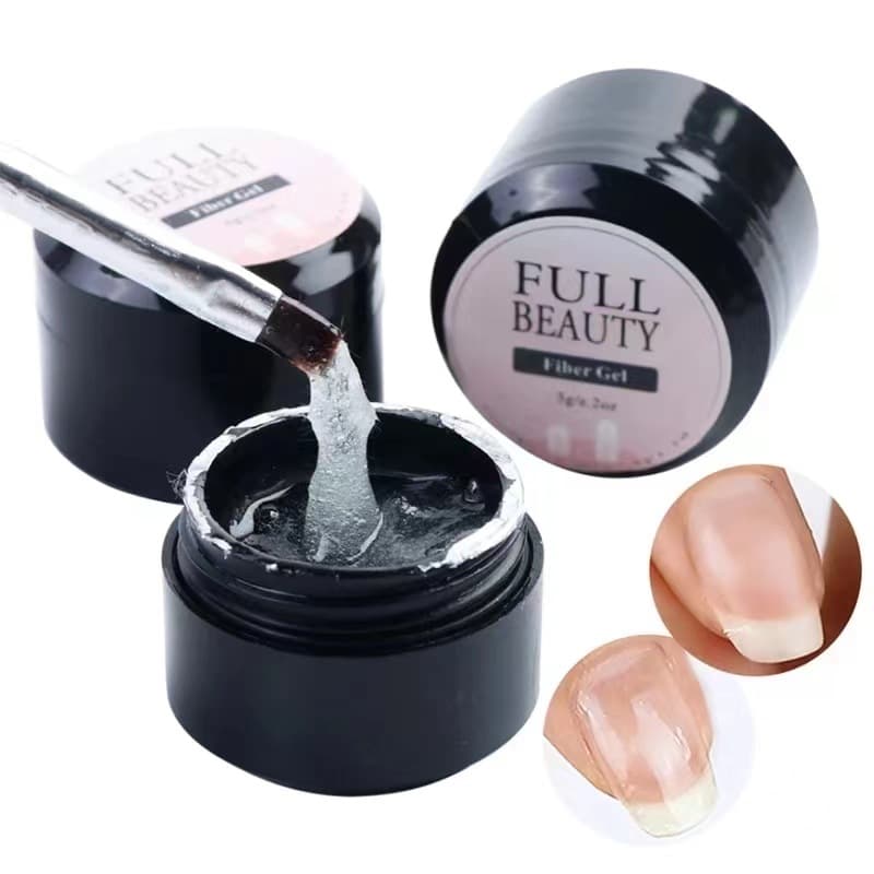 Cross-border supply of nail fiber glue wholesale reinforced fiber extension glue to fill the nail surface, long-lasting and not easy to break nail glue