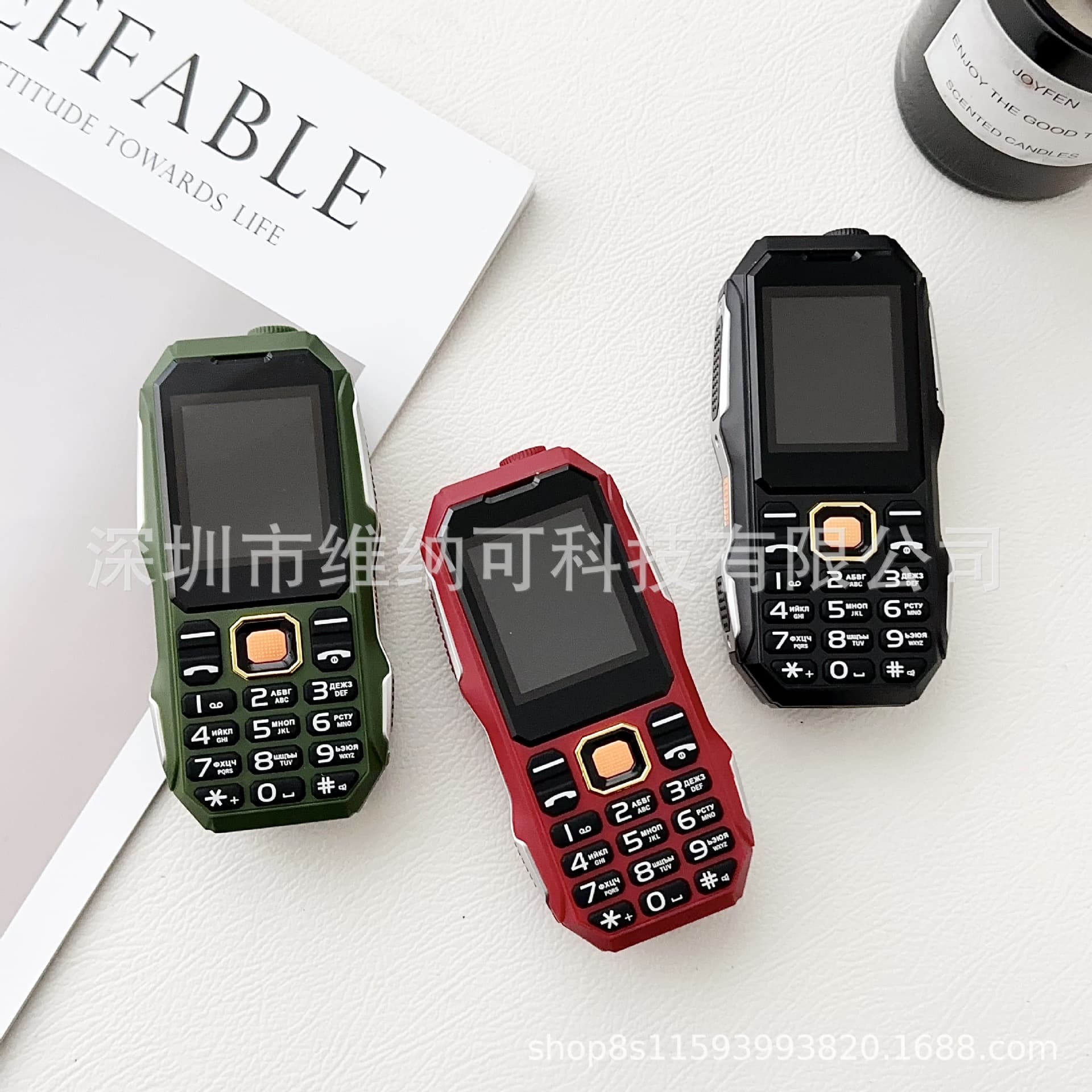 Low Price Hot Selling W2021 Cross-Border Backup Rugged Phone Dual SIM Loud Volume Large Font Large Keys Large Battery Foreign Language