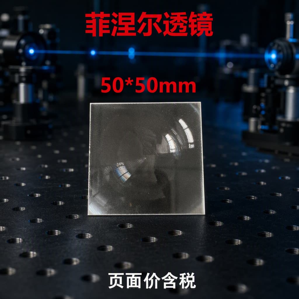 Manufacturer 50mm Focal Length Square Fresnel Lens 50x50mm Waist-Level Viewfinder DIY Lens "Xiexiu" Same Style