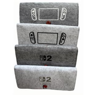 Switch 2 Storage Case, Switch 2 Portable Felt Soft Case, Switch 2 Console Protective Case