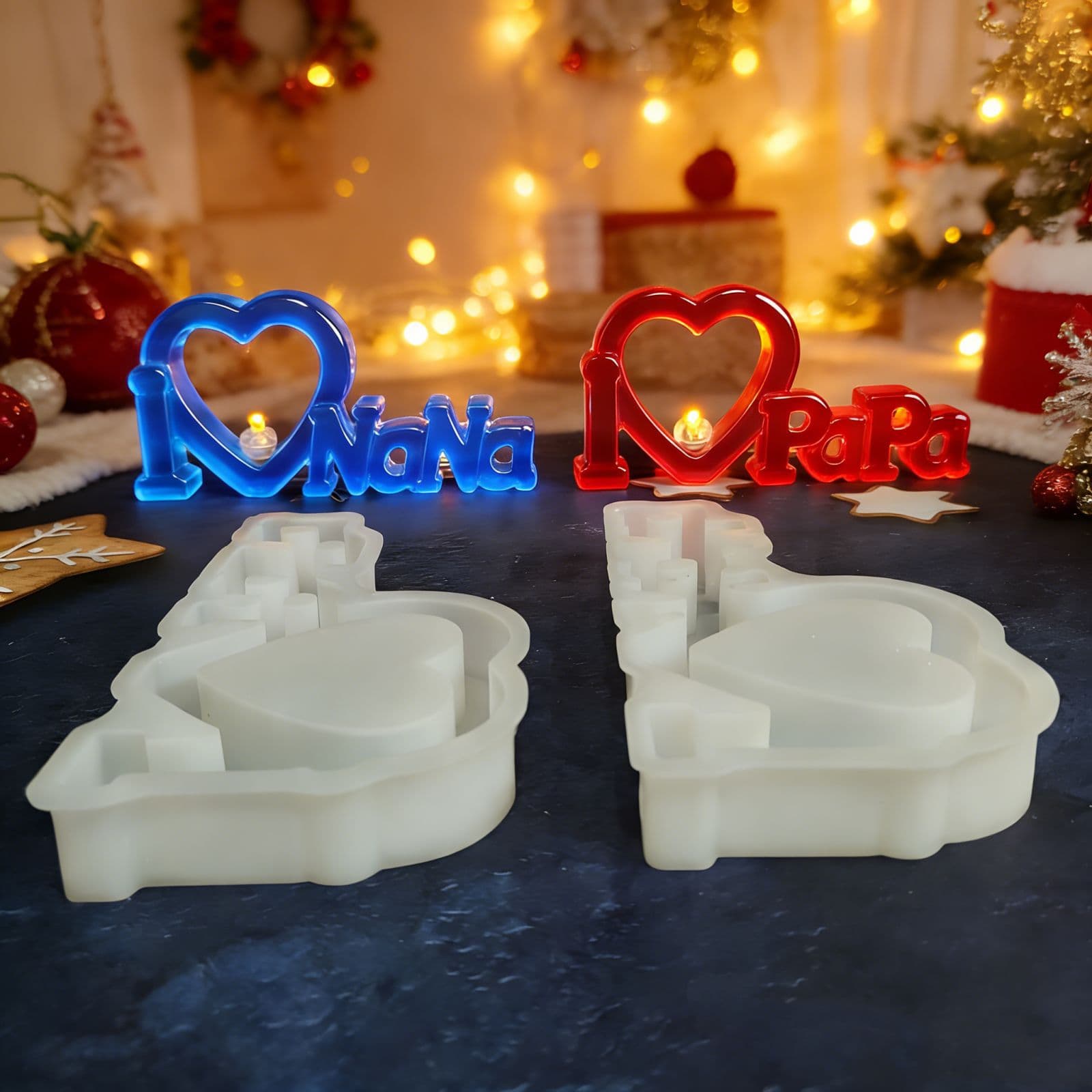 S2809+S2810 family ornaments decoration cement plaster mold DIY silicone mold