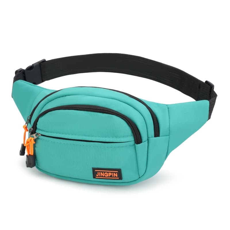 Cross-Border Trendy Fashion Sports Waist Pack Multi-color Casual Versatile Single Shoulder Crossbody Bag Multi-layer Simple Outing Couple Chest Pack