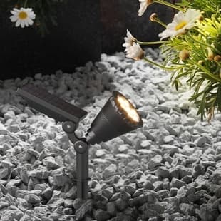 Solar Outdoor Light, Waterproof Ground Insert Lawn Light, Landscape Spotlight, Outdoor 5 New Tree Spotlight