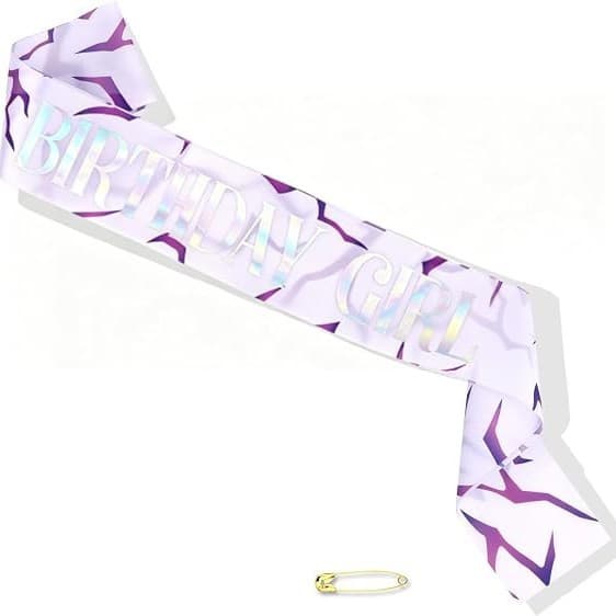 Amazon Kpop Birthday Girl Sash Birthday Party Decoration Supplies