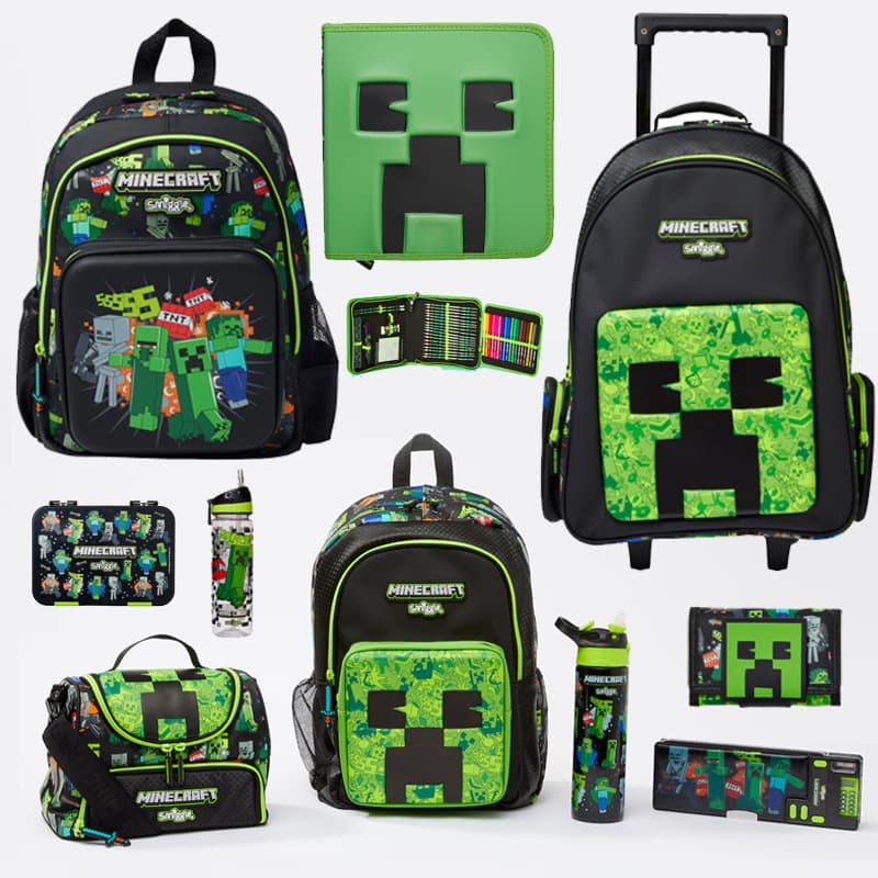 Australian Children's Cartoon Schoolbag Multi-Functional Zipper Decompression Backpack Primary School Student Backpack Casual Bag