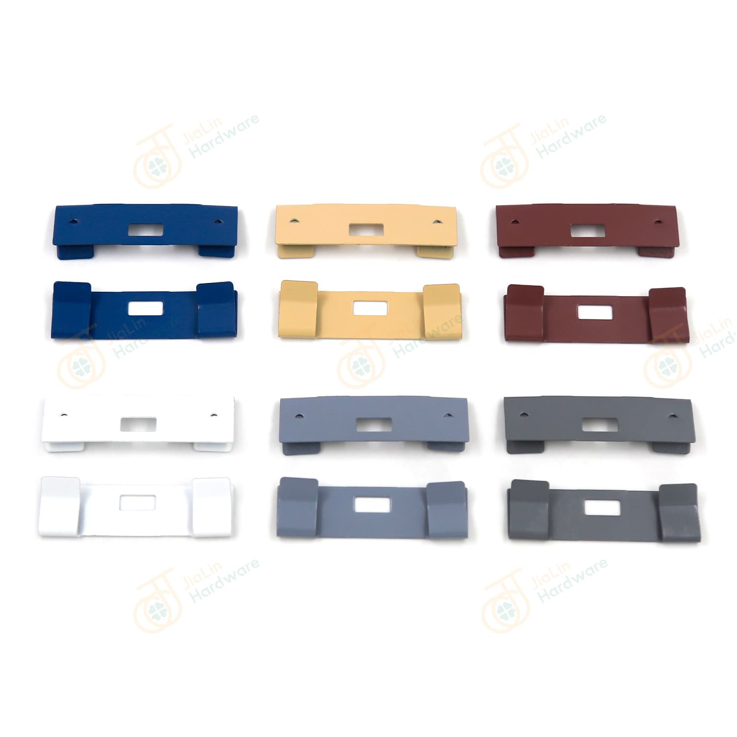 Jialin Factory 30/50 Pcs Stock Direct Sales White Curtain Clips Amazon Cross-Border E-commerce Hot-Selling Curtain Panels