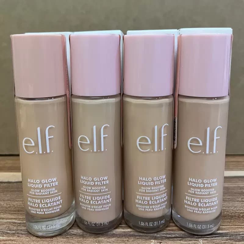 New for Export: ELF Halo Glow Multi-Use Face Makeup Oil-Control Serum Foundation, Long-Lasting Setting Foundation