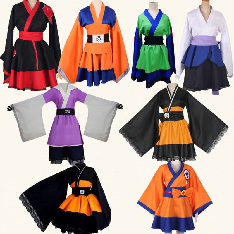 Naruto Shippuden Akatsuki Cos Costume Uzumaki Naruto Sasuke Cos Costume Anime Cosplay