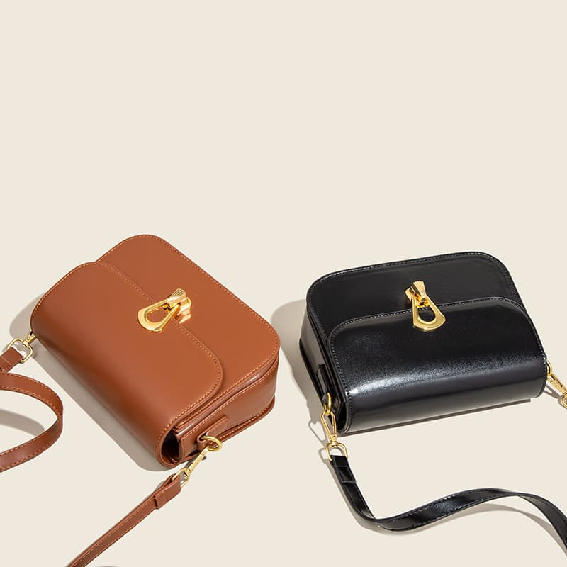 New fashionable retro tofu bag, niche high-end women's bag, simple light luxury small square bag, trendy and stylish shoulder bag