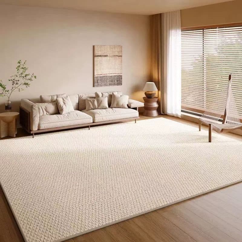 Simple Living Room Carpet, Imitation Sisal Pineapple Loop Carpet, Living Room Bedroom Bay Window Mat, Photography Photo Shoot, Coffee Table Full Floor Mat
