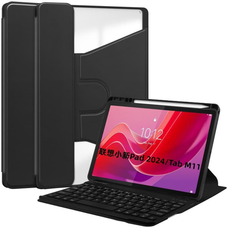 Suitable for Lenovo idea Tab11 Bluetooth keyboard acrylic protective cover Lenovo M11 360 rotating leather case