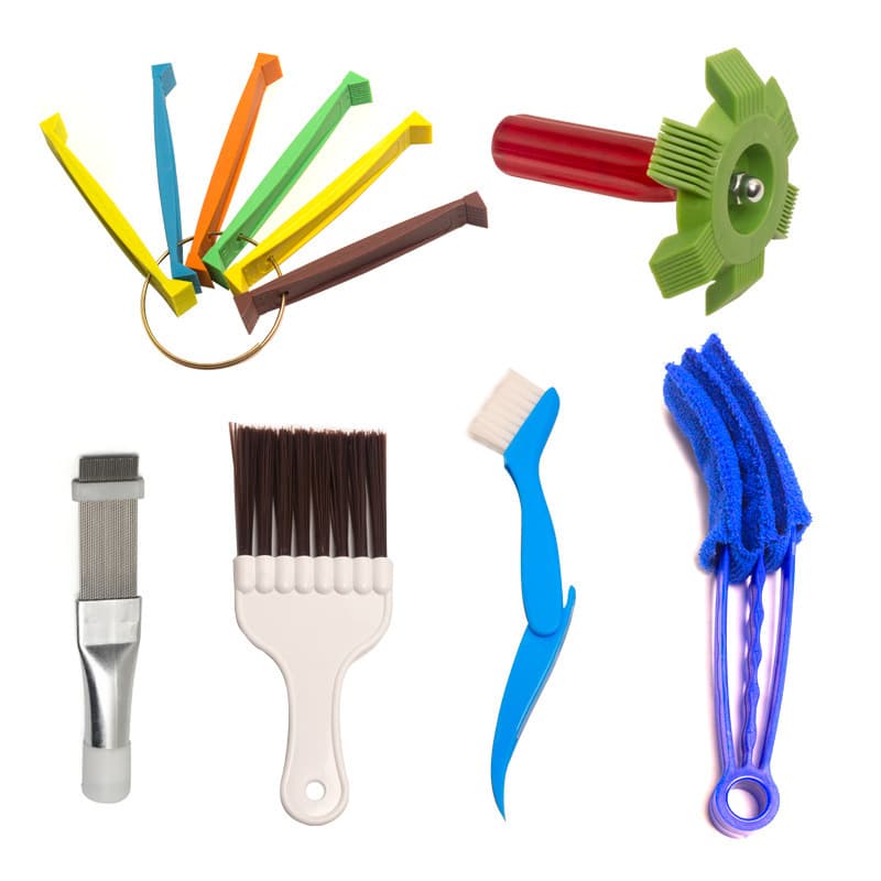 Globally Selected Air Conditioner Fin Comb Stainless Steel Brush for Condenser Cleaning, Radiator Cleaning and Dust Removal Tool