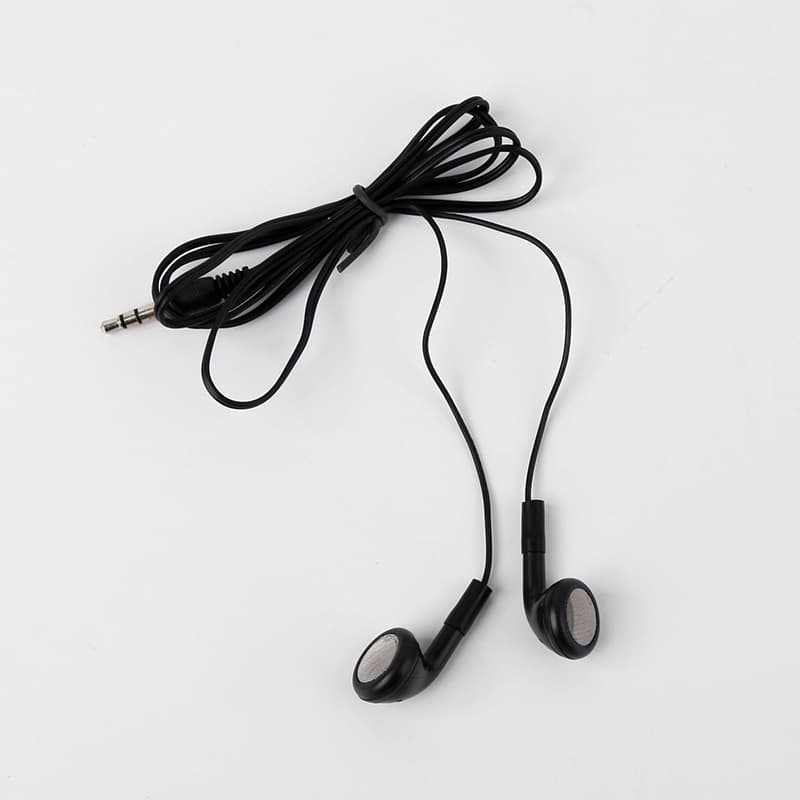 New Factory Wholesale MP3 MP4 Second Generation Earphones Mobile Music Earphones DIY 2.5mm Small Plug Flat Earphones