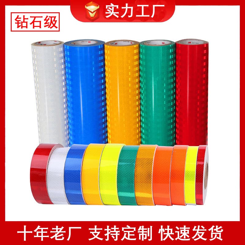 Custom PET Reflective Material Printable Reflective Film for Traffic Signs Diamond Grade Reflective Film