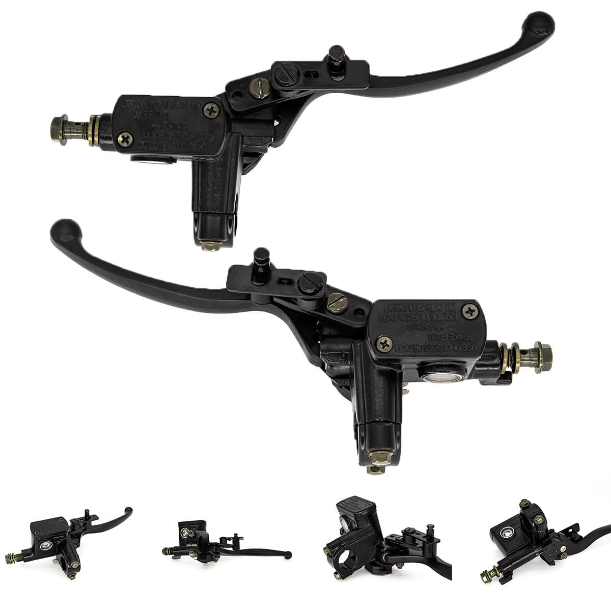 ATV Four-Wheel Beach Bike Accessories Universal Size Bull Brake Master Cylinder Disc Brake Oil Pump Handbrake Left and Right Pumps