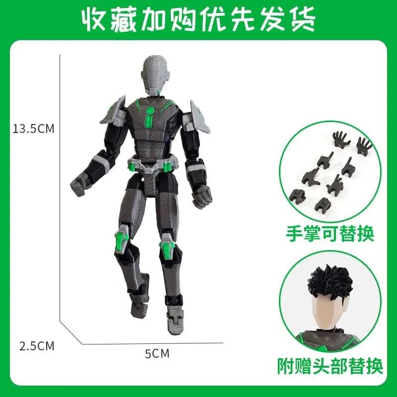 No-Assembly Finished Product [Invincible Mark] Articulated Invincible Mark Figure Model Invincible Hero Series Invincible War