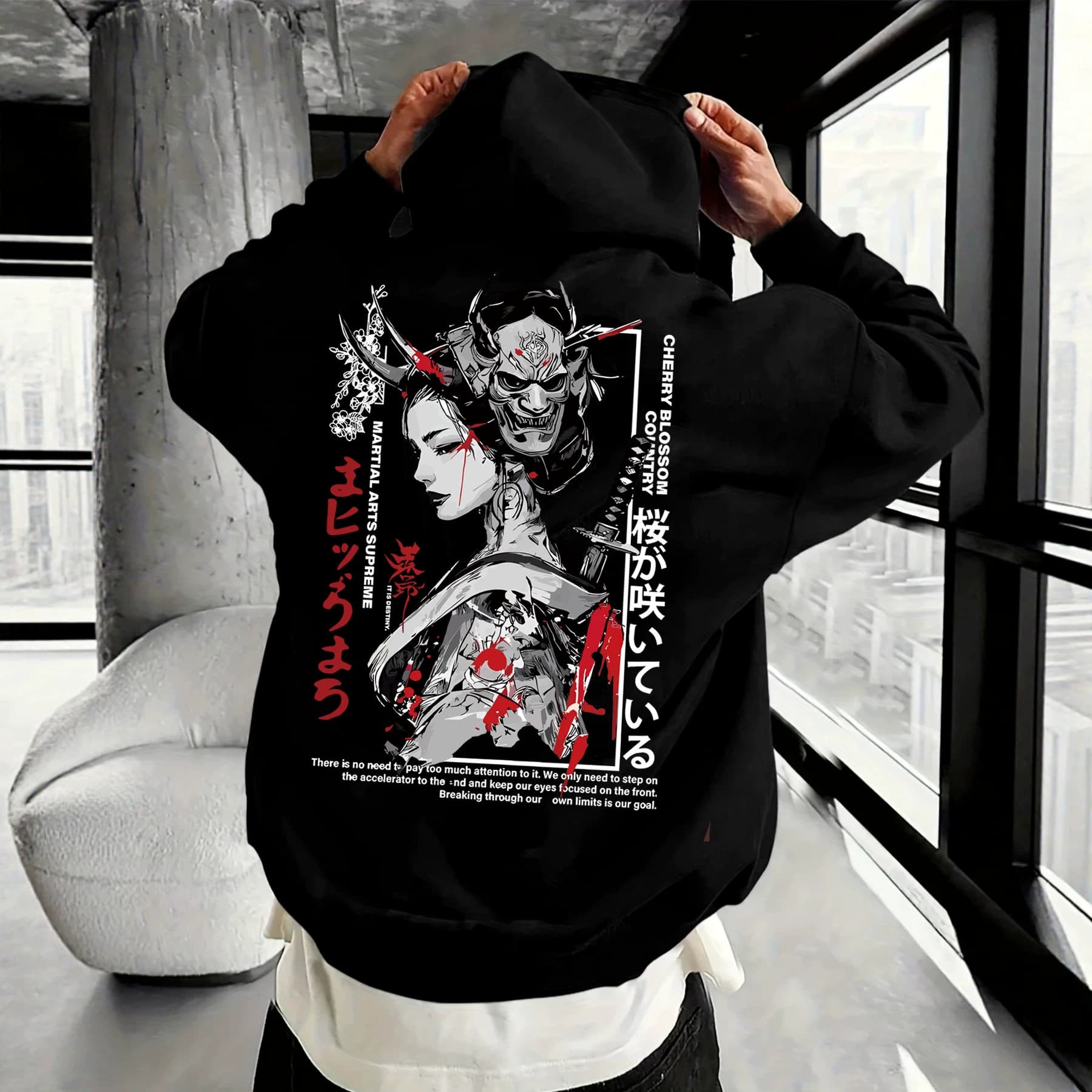 American Retro Streetwear Dark High Street Hoodie Men Trendy INS Plus Size Loose Fit Couple Zip-Up Hooded Sweatshirt