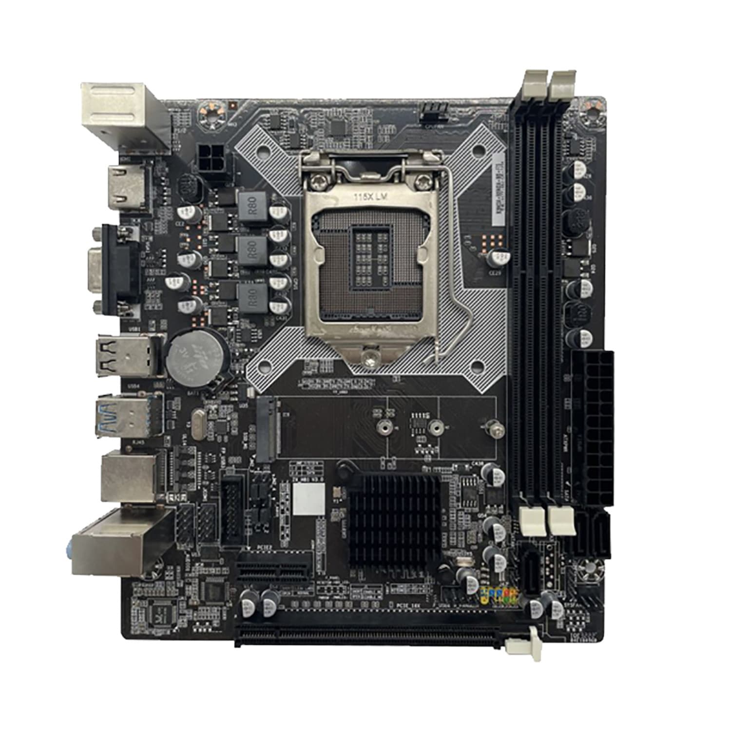 New Kenao H81 Desktop Motherboard DDR3 Memory LGA1150 Socket 4th Gen i3 i5 CPU Supports M.2 SSD