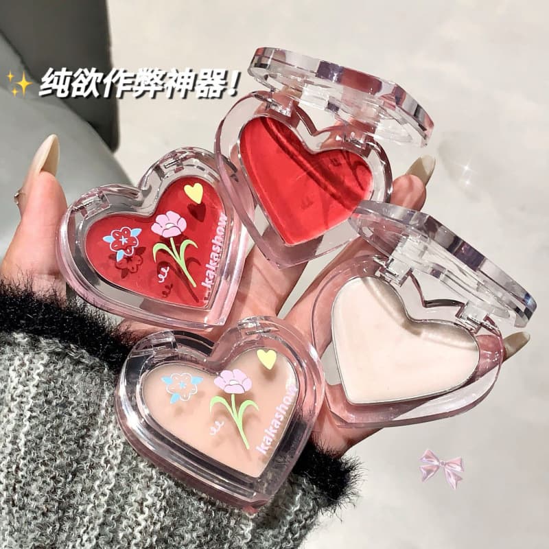 kakashow multi-purpose water light cream blush lipstick dual-use highlight brightening moisturizing clear expansion color melting rouge