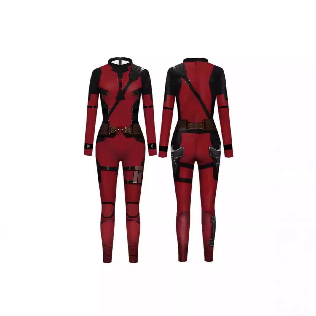 Marvel Heroes Deadpool and Wolverine Cross-border Amazon Fall Hot 3D Digital Print Hoodie Trend