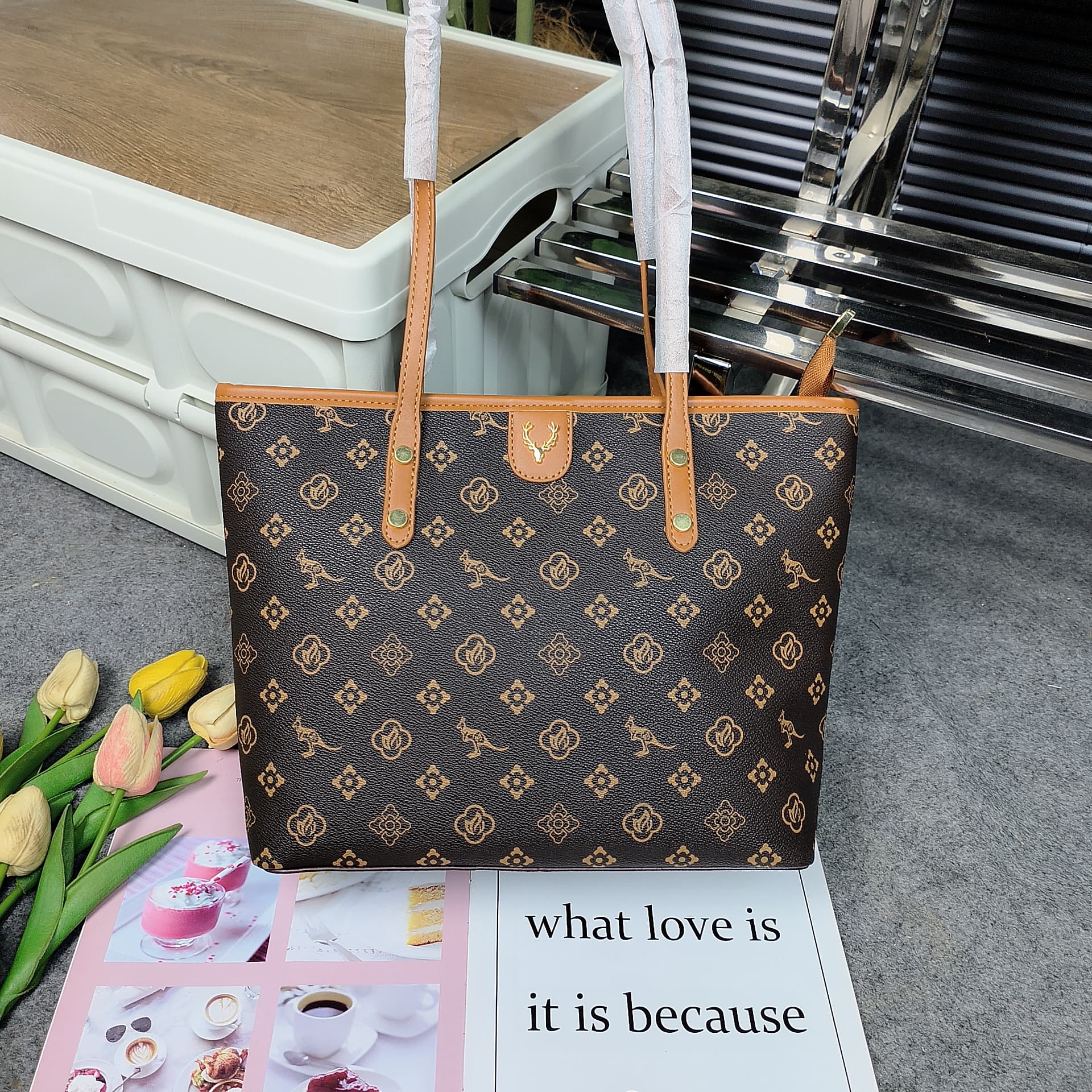 Cross-border Hot-selling Internet Celebrity Star Big Brand Same Style Bag-in-Bag Handbag Shoulder Bag Women