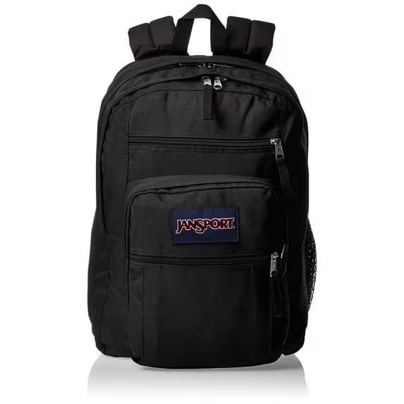 JS Waterproof Backpack for Men, Large Capacity, School Bag for High School and Middle School Students, Travel Laptop Bag, Casual Backpack