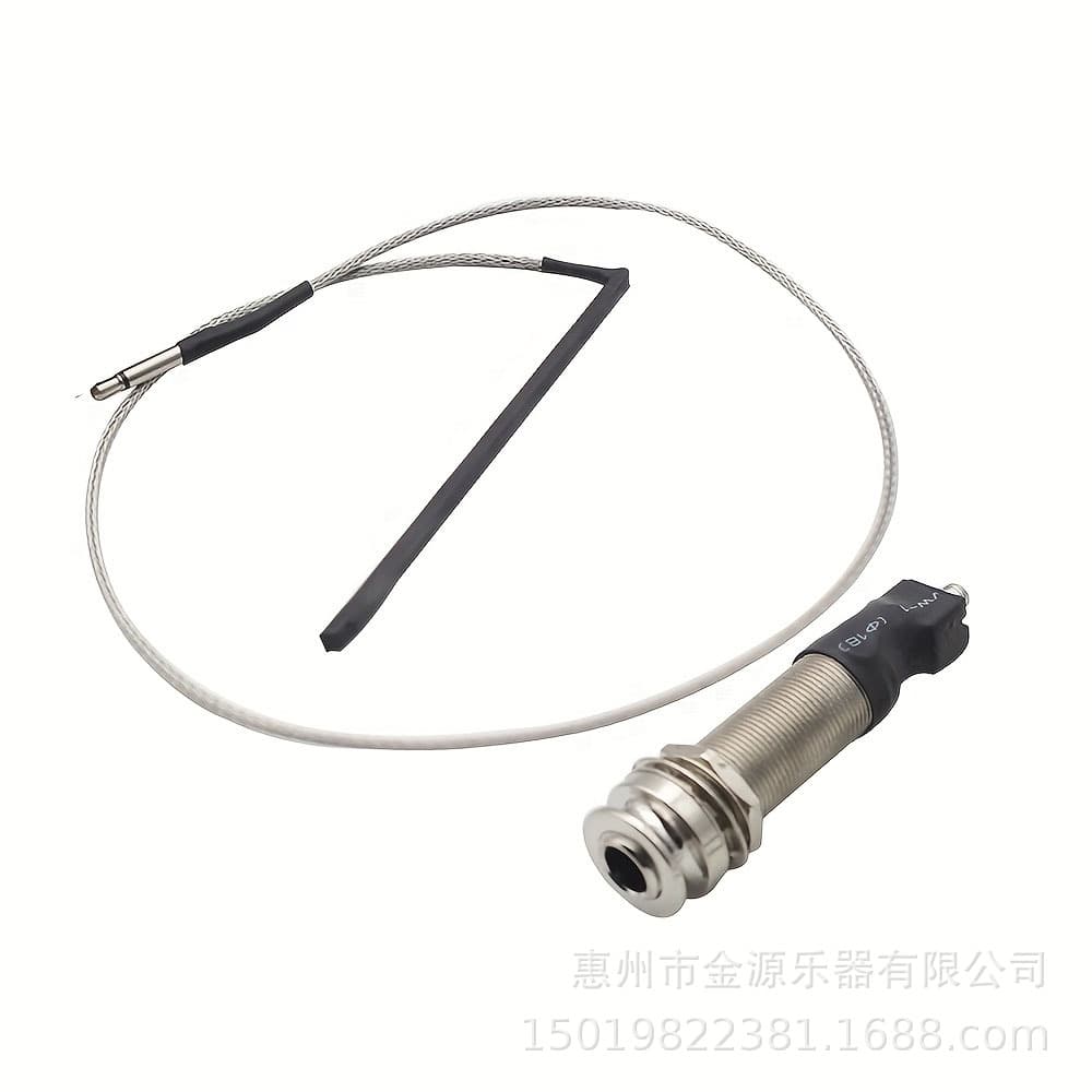 Acoustic Guitar / Ukulele / Pipa / Guzheng Easy Installation Acoustic 6.35mm Output Jack Pickup
