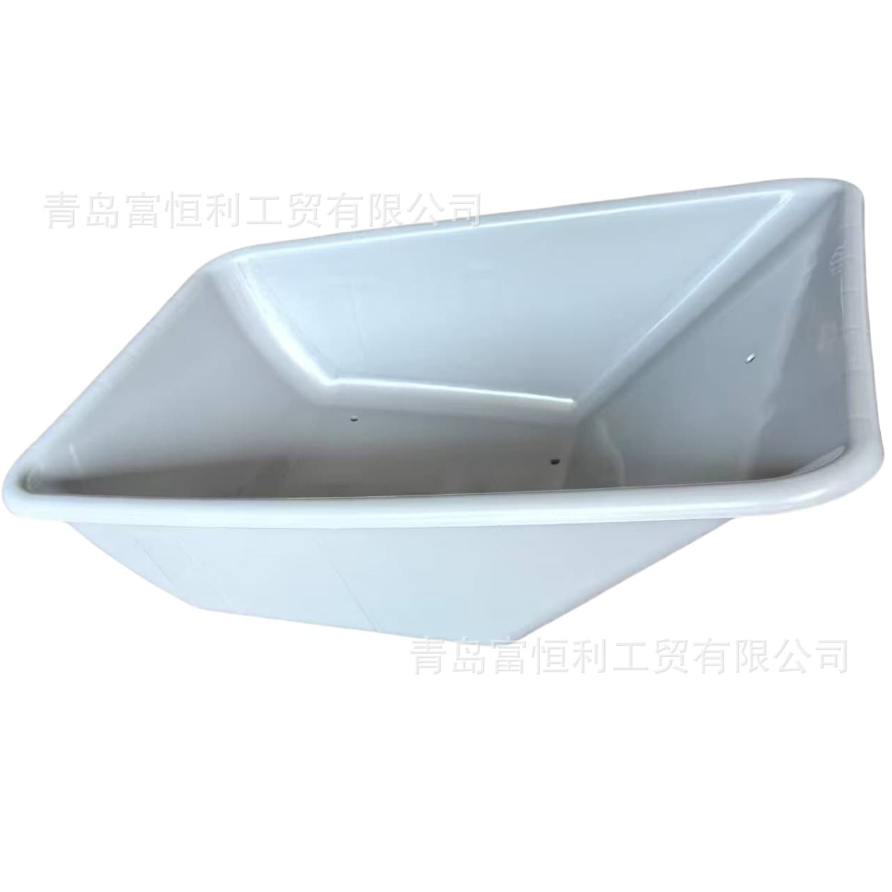 Manufacturer Wholesale 22L Single Wheel Hand Truck Plastic Tray Thickened Tool Cart Gardening and Agricultural Accessories Tray