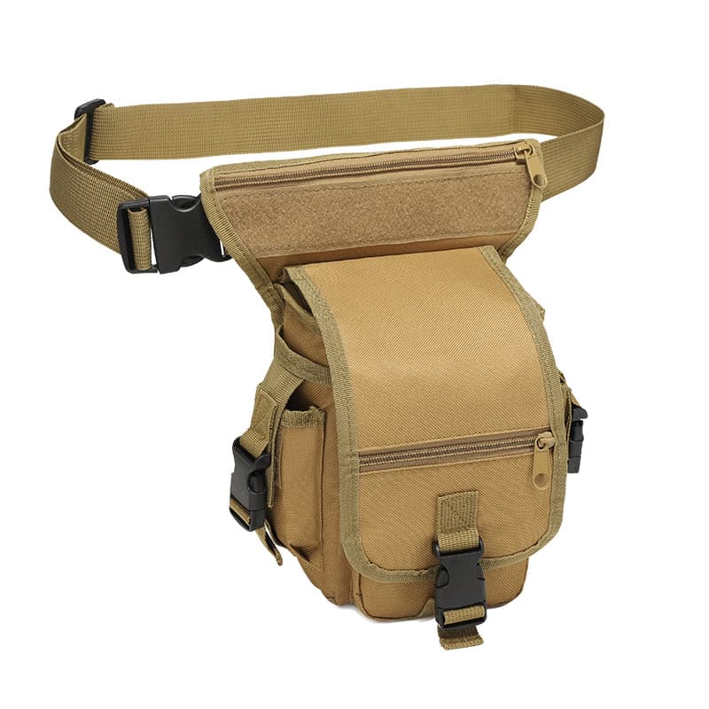 Manufacturer's Portable Waist Pack for Wild Fishing, Work Tools Unisex Training Bag, Outdoor Sports Military Enthusiast Multi-functional Tactical Leg Bag