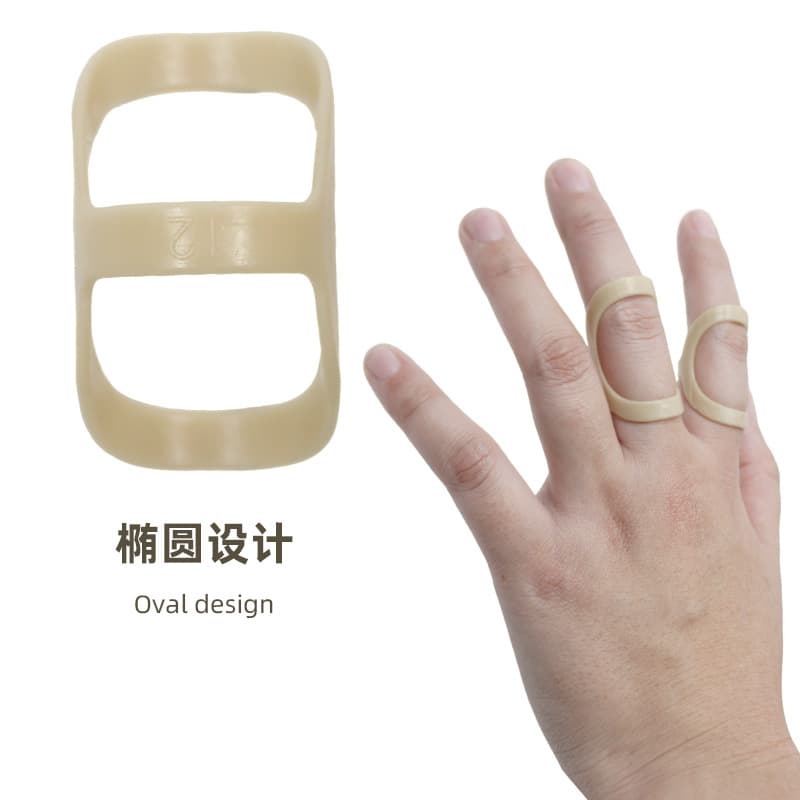 Finger Splint Fixation Protective Sleeve, Ring Finger Joint Protection for Curved Deformity Mallet Finger Fixation Corrector