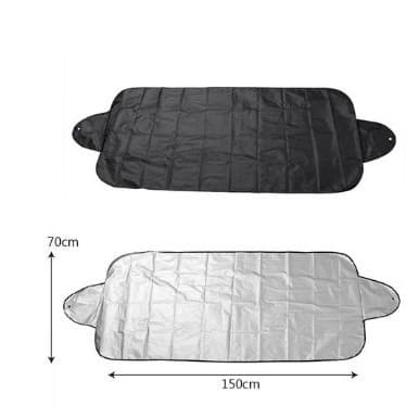 Car Snow Shield, Front Windshield Cover, Sun, Snow, Dust, and Frost Protection, Summer Heat Insulation, Winter Snow Guard