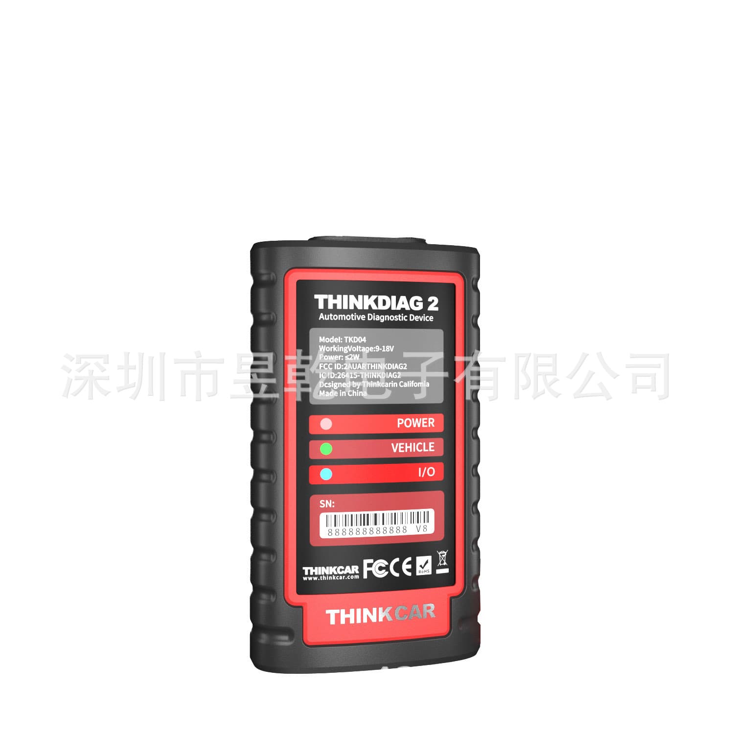 Flashed Thinkdiag 2 OBD2 Scanner for Diagzone DZ XPRO5 XDiag
