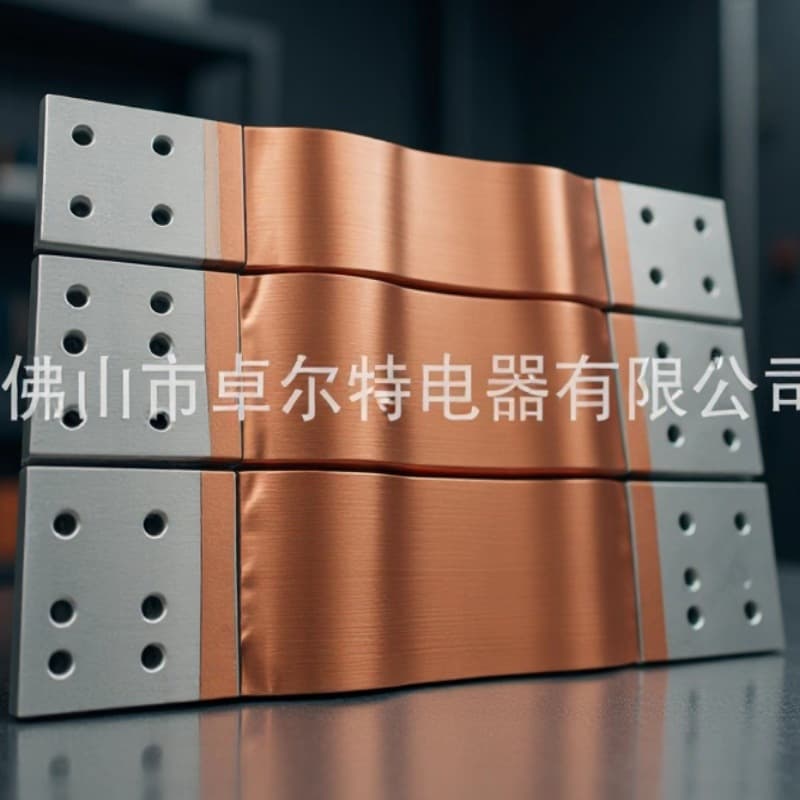 Flexible Copper Busbar Copper Soft Connection Professional Production of Copper Foil Copper Strip Copper Bar Soft Connection