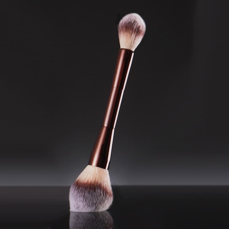 Cross-border Dual-ended Powder Brush Blush Brush Foundation Brush Eyeshadow Brush Concealer Brush Lip Brush Makeup Brush Makeup Tools