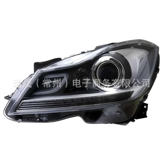 For Mercedes-Benz C-Class W204 2008-2010 Old to New / 2011-2013 Low to High Front Headlights
