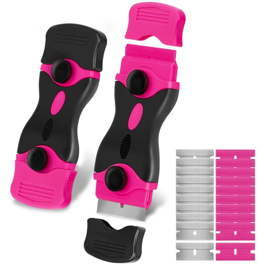 Extended adhesive removal small scraper, car film tool, cleaning small scraper, cross-border wholesale, one-piece labeling drop shipping.