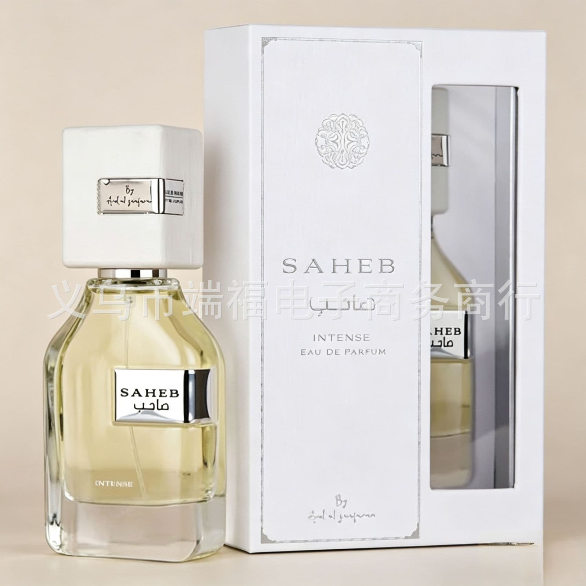 Cross-Border Saheb Intense Gift Box Women's Perfume Middle Eastern Arabian Unisex Perfume with Long-Lasting Fragrance