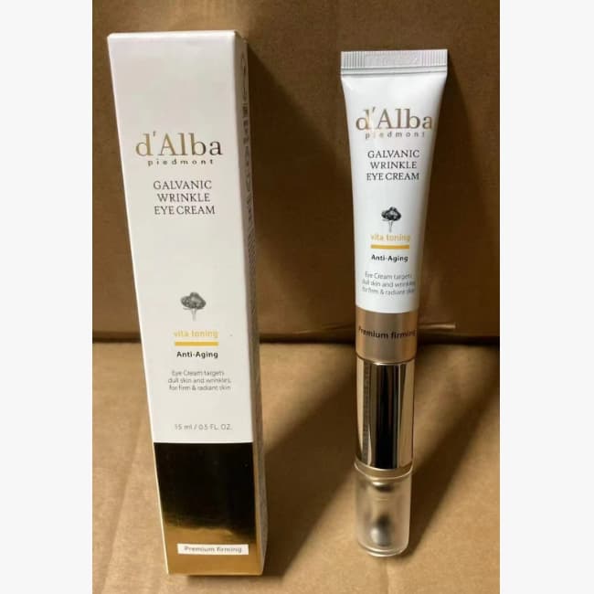 Cross-border dalba White Truffle Vitamin Brightening Firming Electric Eye Cream Anti-wrinkle Firming 15ml