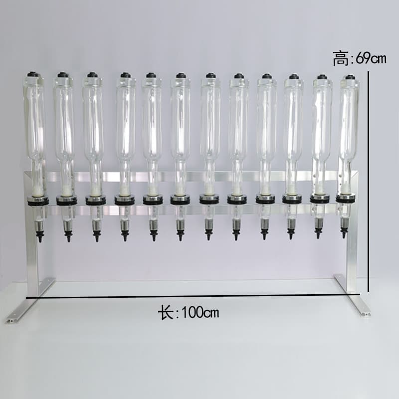 Bulk Perfume Bar 12-Pump Dispenser Cross-Border Perfume Display Stand Aromatherapy Set Glass Inline Display Stand