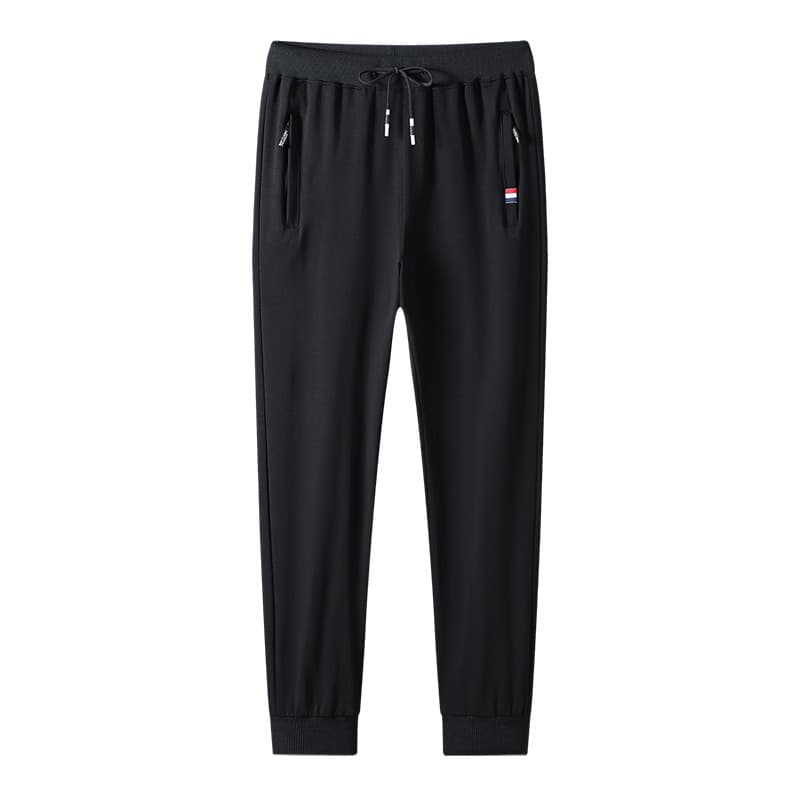 Men's Summer Loose Sweatpants Casual Ankle-Tie Pants Trendy All-Match Drawstring High-Fashion Sports Pants