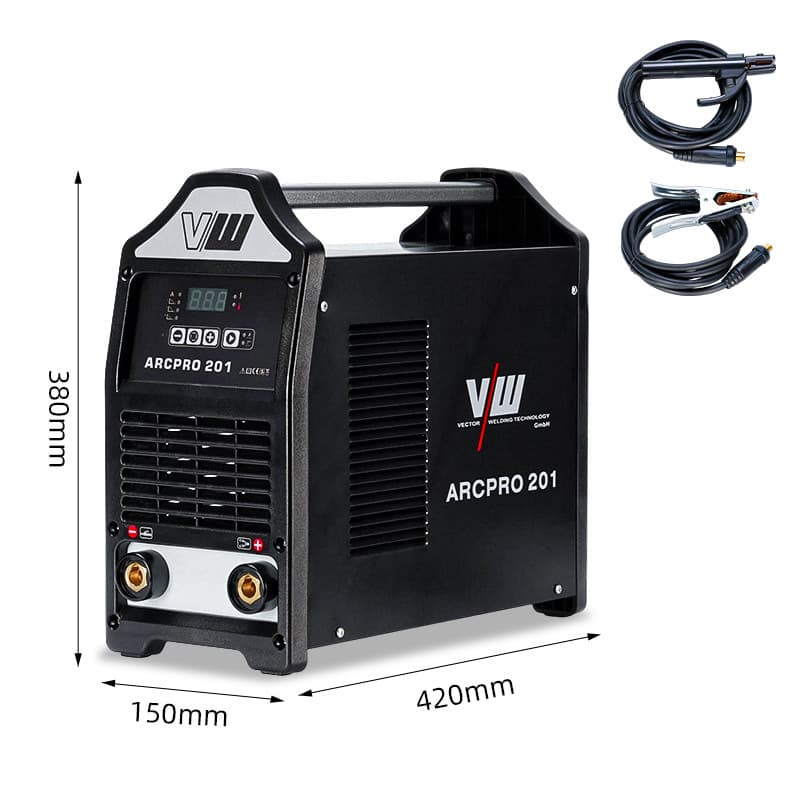 Cross-border ARCPRO 201 manual arc welding machine mild steel stainless steel cast iron 200A portable IGBT
