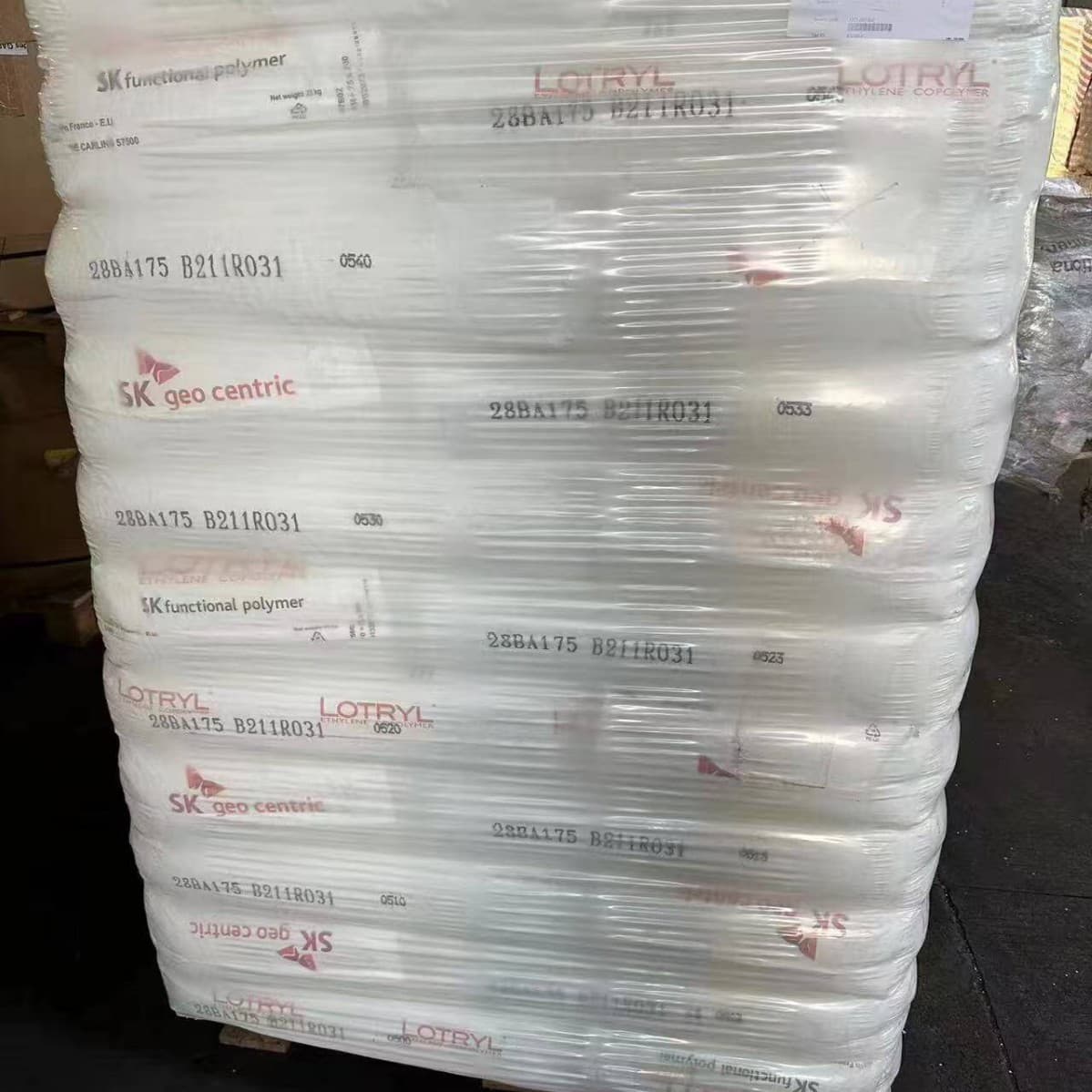 EBA Hot Melt Adhesive Pellets Arkema 28BA175 Extrusion Coating High Flow Super Strong Adhesive