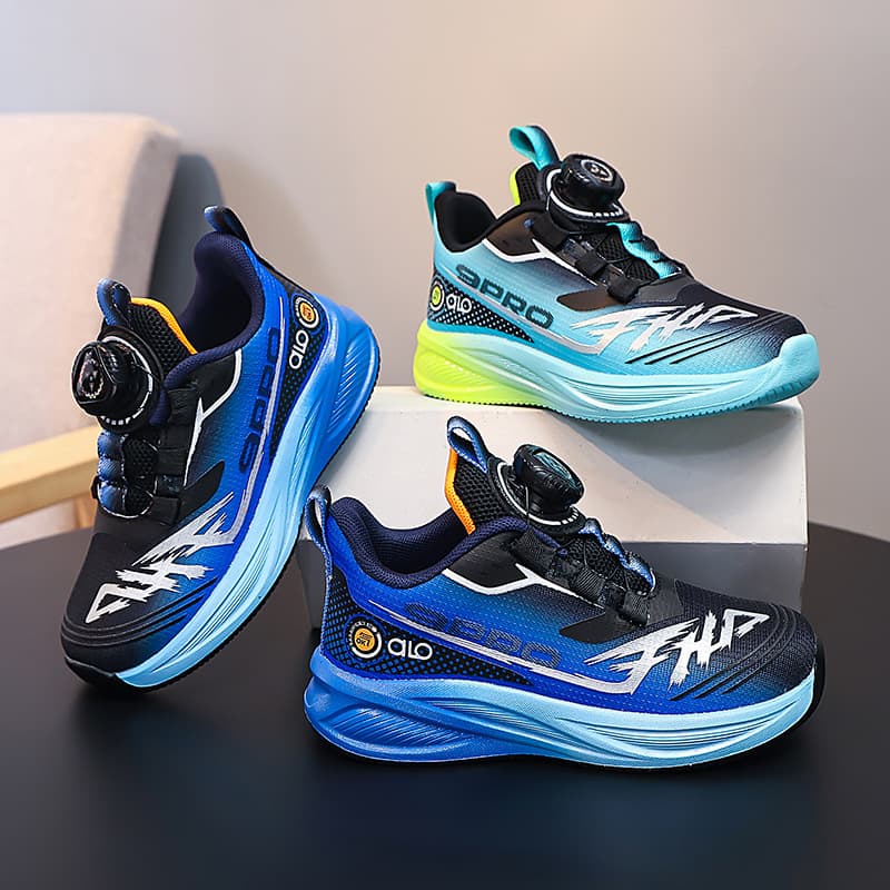 2026 New Boys' Sports Shoes for Middle and Older Children, Spring and Summer Elementary School Running Shoes, Breathable Basketball Shoes for Boys
