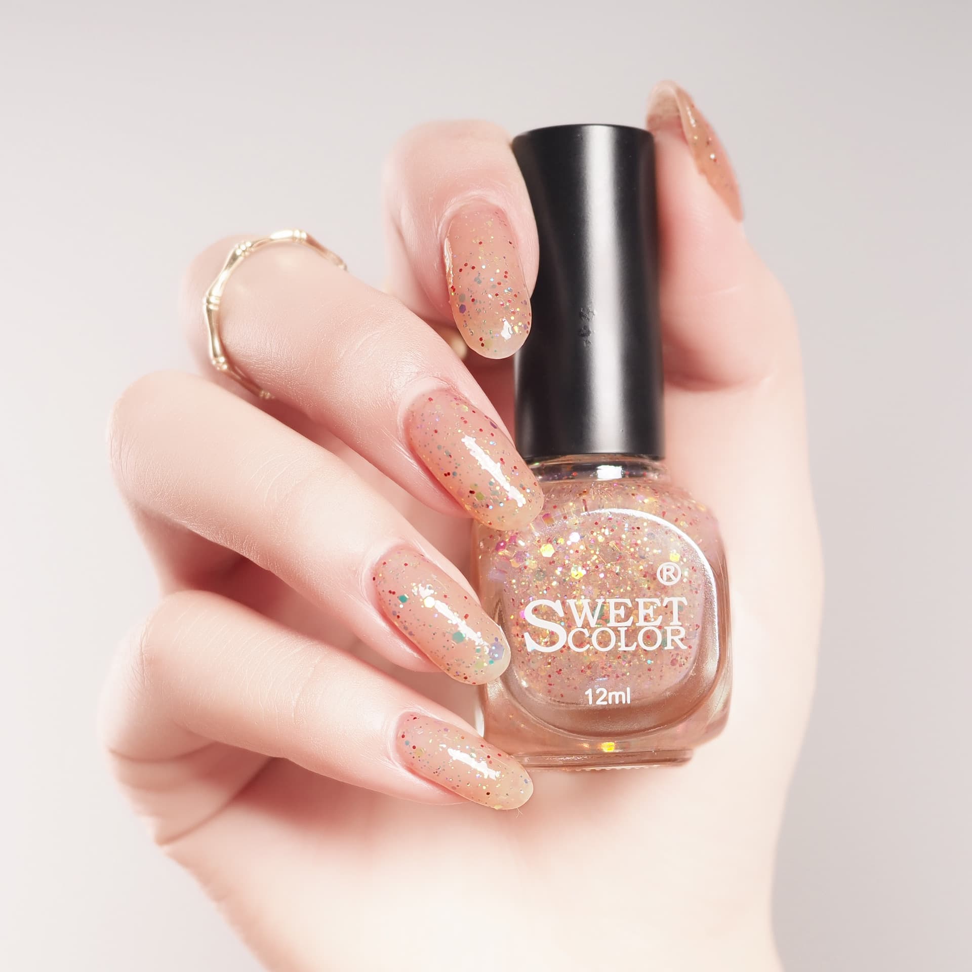 Sweet Color Nail Polish New Formula No-Bake Long-Lasting Quick-Dry Nail Care Whitening Manicure