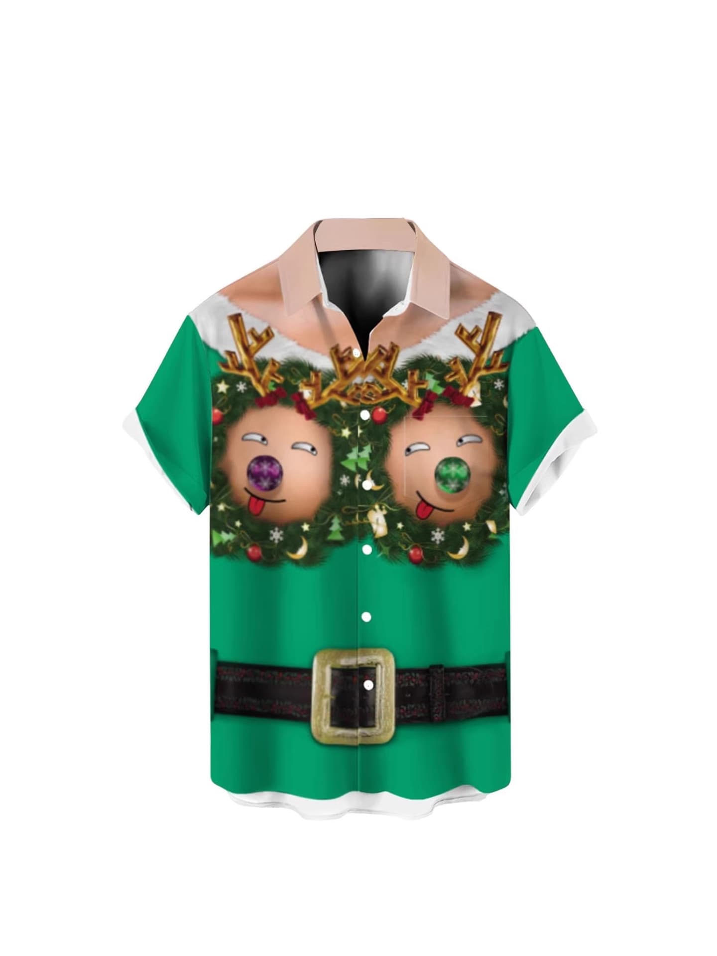 Men's 3D Digital Print Short Sleeve Shirt 2026 Men's Shirt Dropshipping In Stock Other Brands Regular